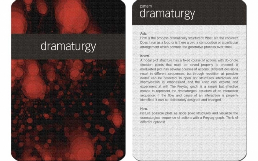 GDM card - dramaturgy