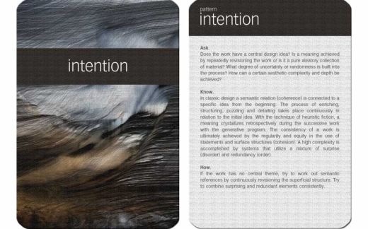 GDM card - intention